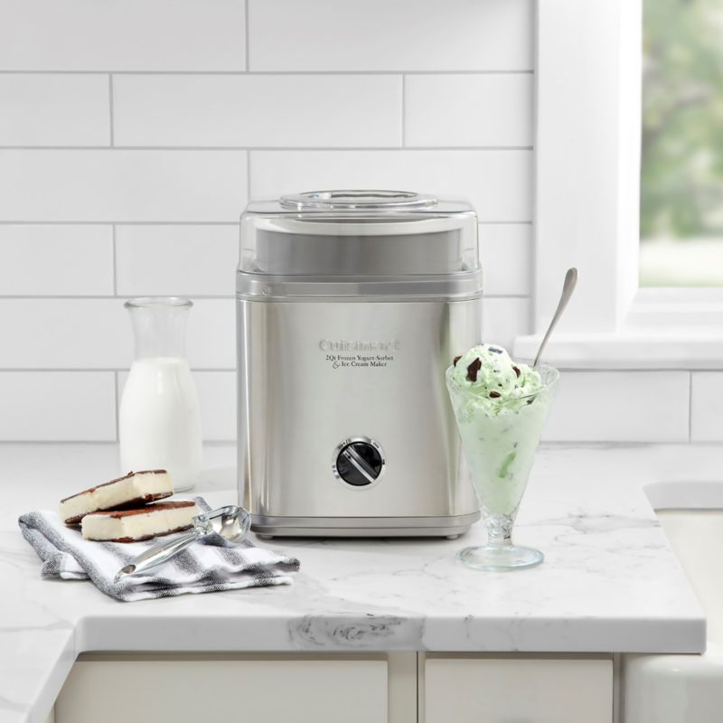 Cuisinart ® Pure Indulgence ™ 2-Qt. Frozen Yogurt, Sorbet and Ice Cream Maker