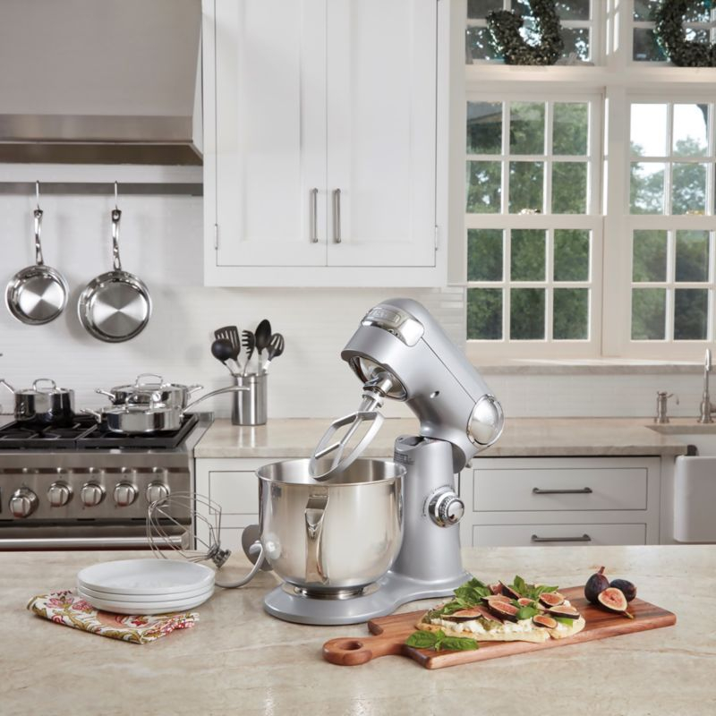 Cuisinart ® Precision Master ™ Brushed Chrome 5.5-Qt. Tilt-Head Stand Mixer