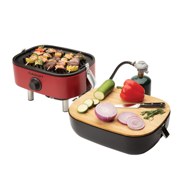 Cuisinart ® Venture ™ Red Portable Outdoor Gas Grill