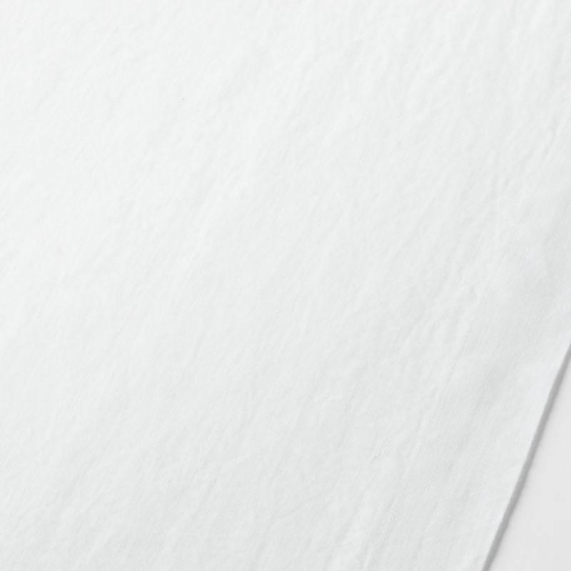 Marin 120" White EUROPEAN FLAX ™-Certified Linen Table Runner