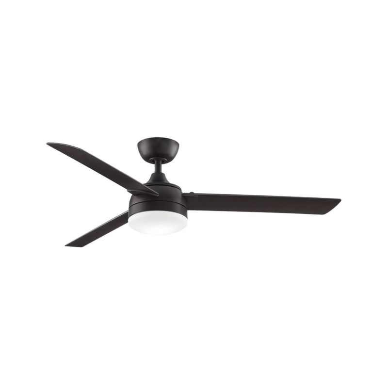 Alya Indoor / Outdoor Ceiling Fan + Light - Dark Bronze