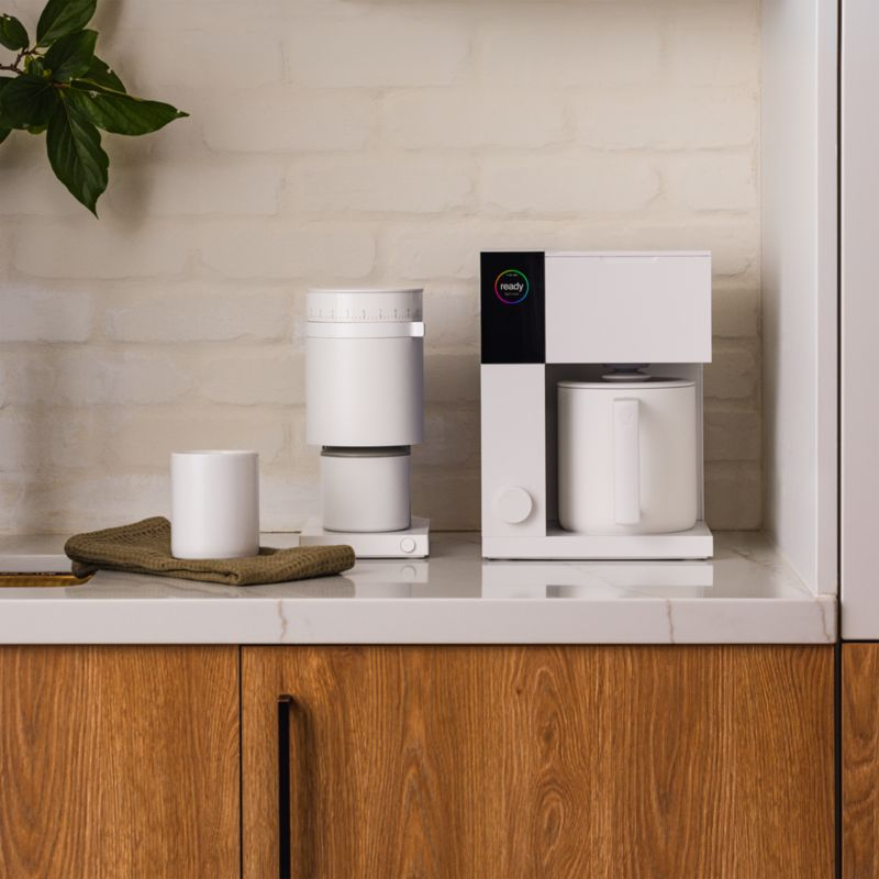 Fellow Aiden Matte White Coffee Maker