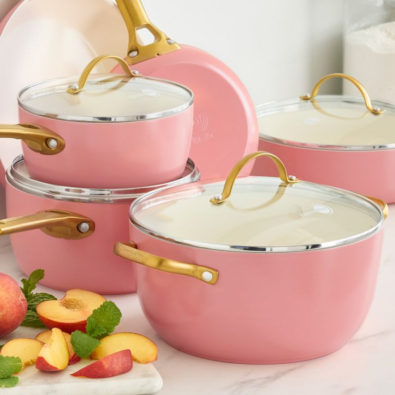 GreenPan ™ Reserve Coral 10-Piece Ceramic Non-Stick Cookware Set