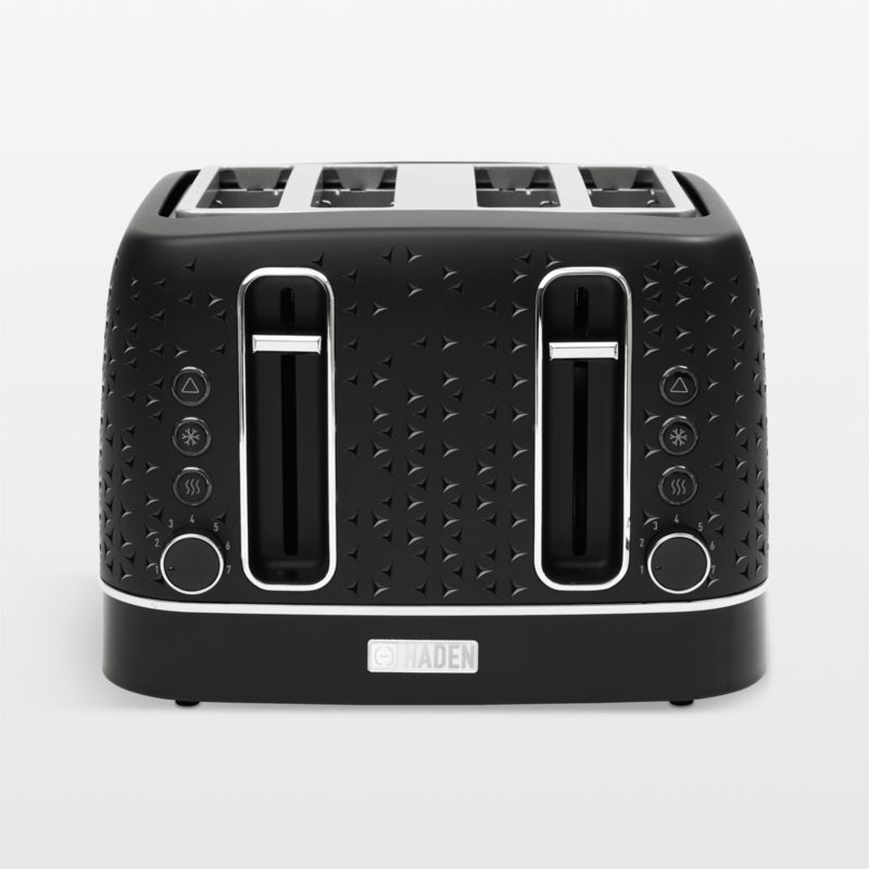 HADEN Starbeck Black 4-Slice Toaster