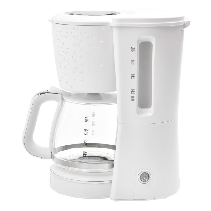HADEN Starbeck White Drip Coffee Maker