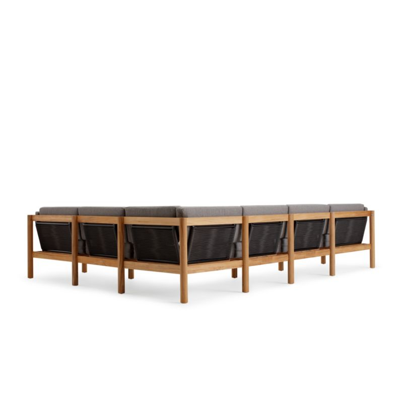 Neighbor ™ Haven Greystone 8-Piece U-Shaped Outdoor Sectional Sofa