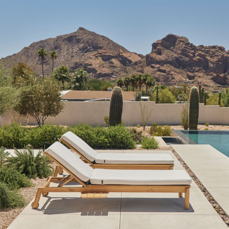 Neighbor ™ Haven Coal Outdoor Chaise Lounge