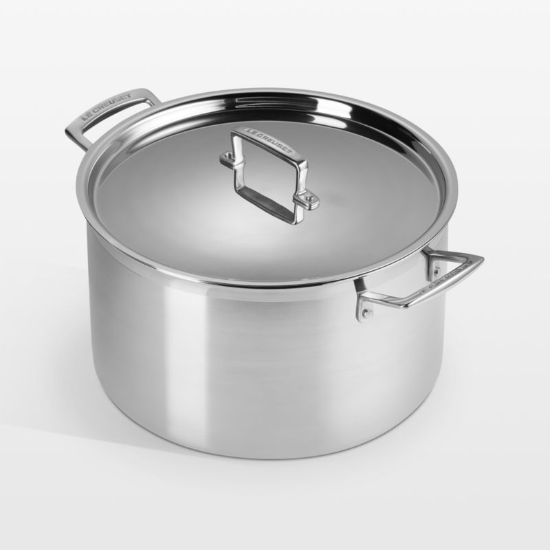 Le Creuset ® Classic Stainless Steel 10-Qt. Stockpot with Lid