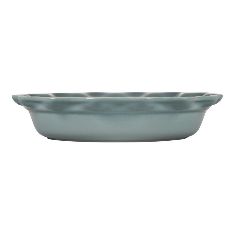 Le Creuset ® Heritage 9" Sea Salt Ceramic Pie Dish