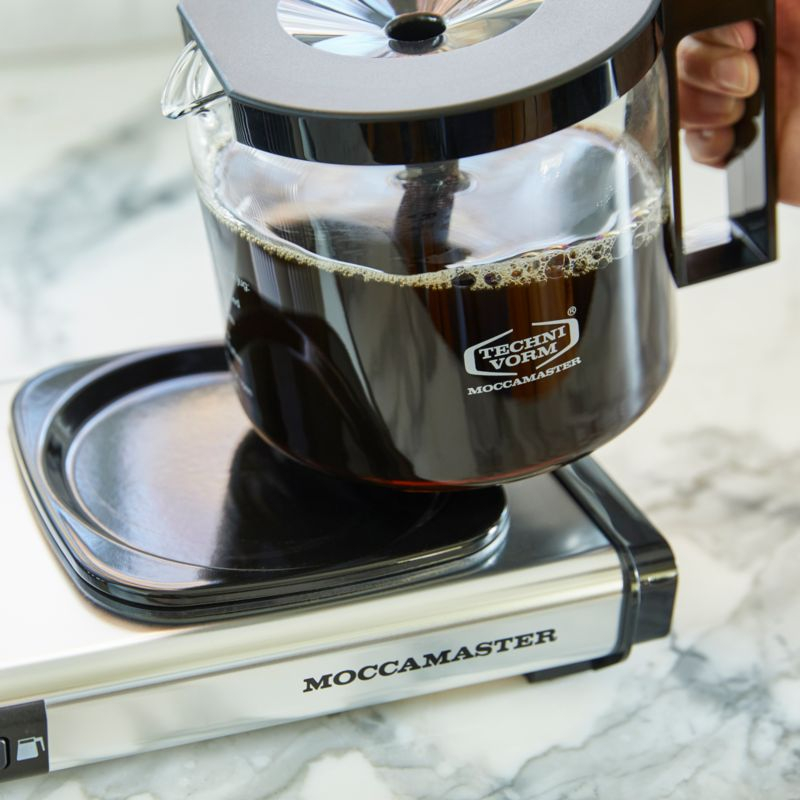 Moccamaster KBGV Select Glass Brewer 10-Cup Pistachio Coffee Maker