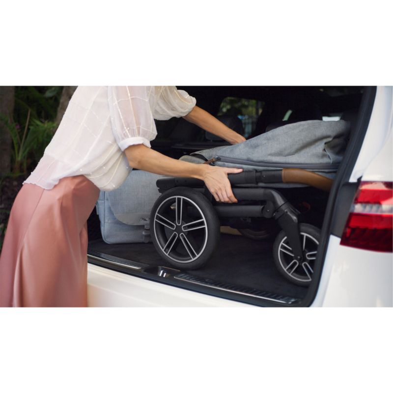 Nuna ® MIXX ™ next Granite Grey Compact Foldable Baby Stroller