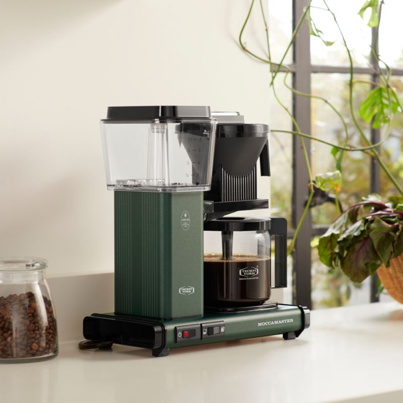Moccamaster KBGV Glass Brewer 10-Cup Juniper Coffee Maker