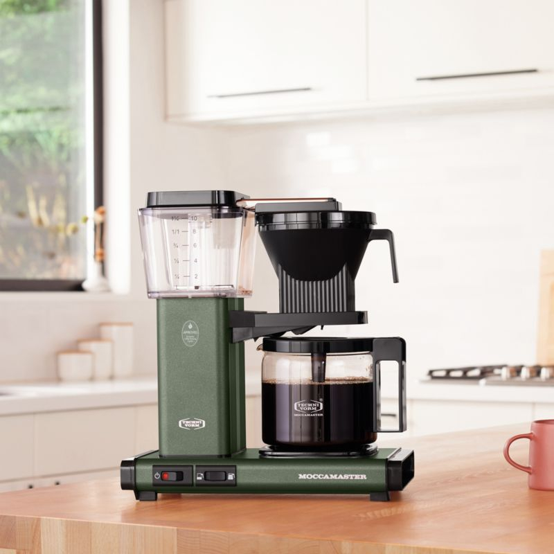 Moccamaster KBGV Glass Brewer 10-Cup Juniper Coffee Maker