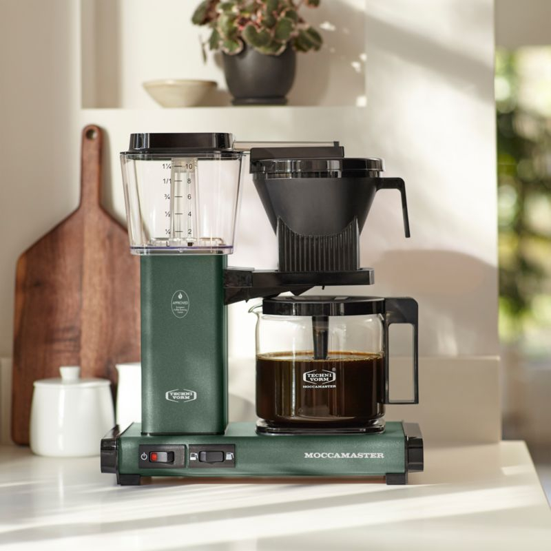 Moccamaster KBGV Glass Brewer 10-Cup Juniper Coffee Maker