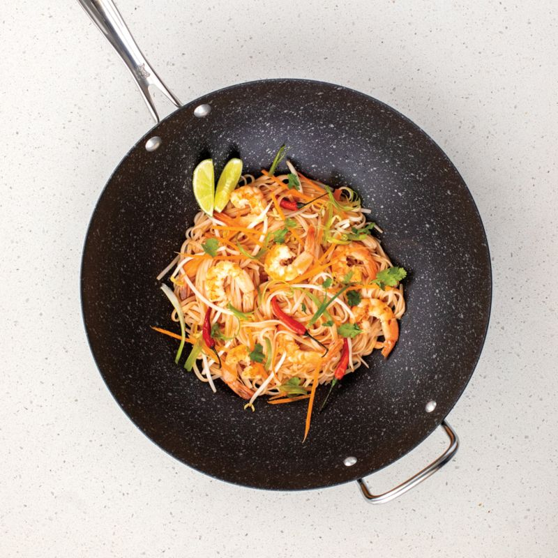 Nordic Ware ® Basalt 14" Spun Wok