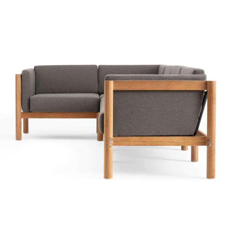 Neighbor ™ Haven Greystone 4-Piece Outdoor Sectional