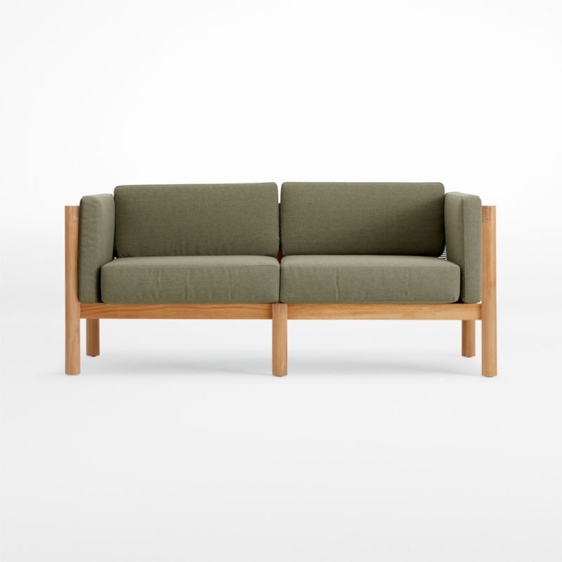 Neighbor ™ Haven 66" Leaf Green Outdoor Loveseat