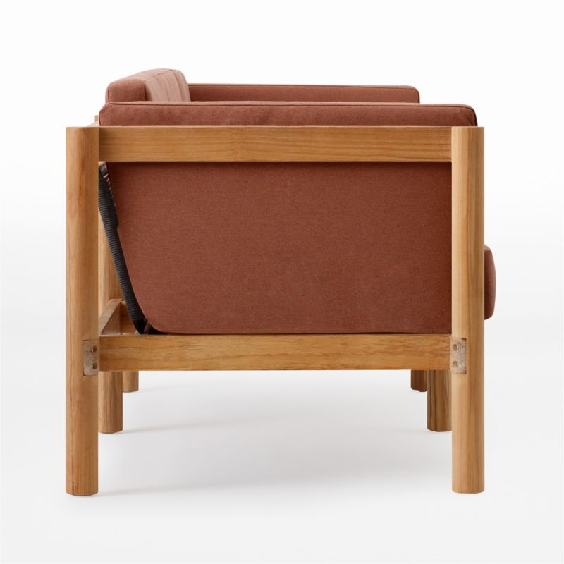 Neighbor ™ Haven 66" Rust Outdoor Loveseat