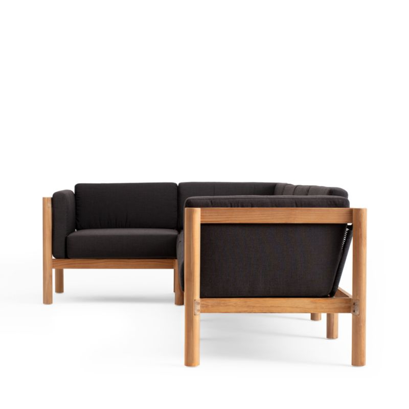 Neighbor ™ Haven Coal 4-Piece Outdoor Sectional