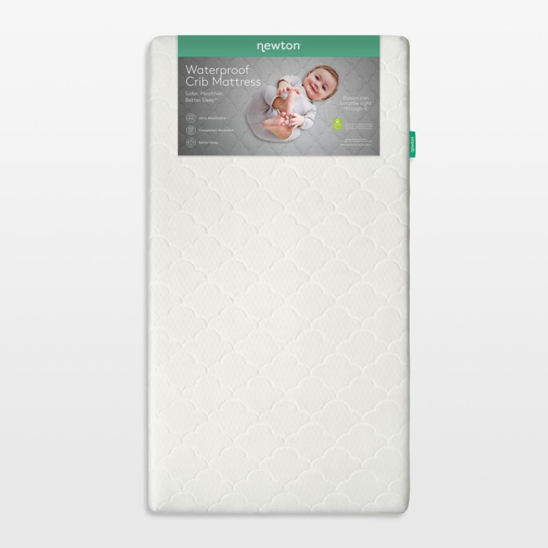 Newton Baby Waterproof Breathable Quilted White Crib Mattress