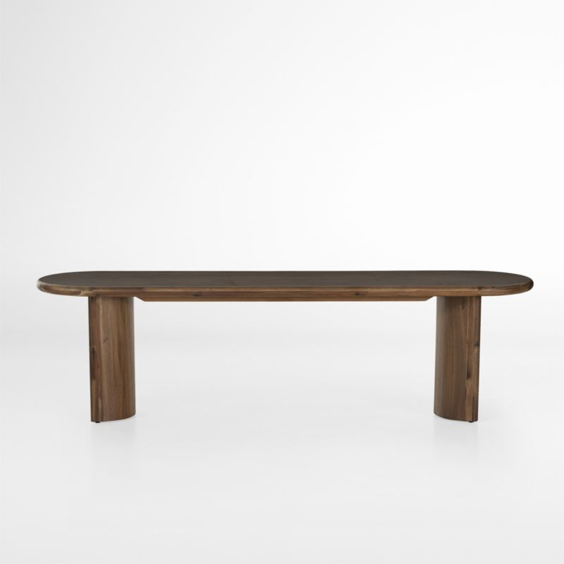 Haiden Seasoned Brown Acacia 72'' Dining Bench