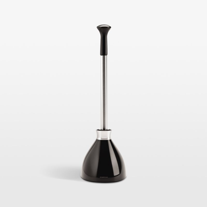 Simplehuman ® Black Toilet Plunger