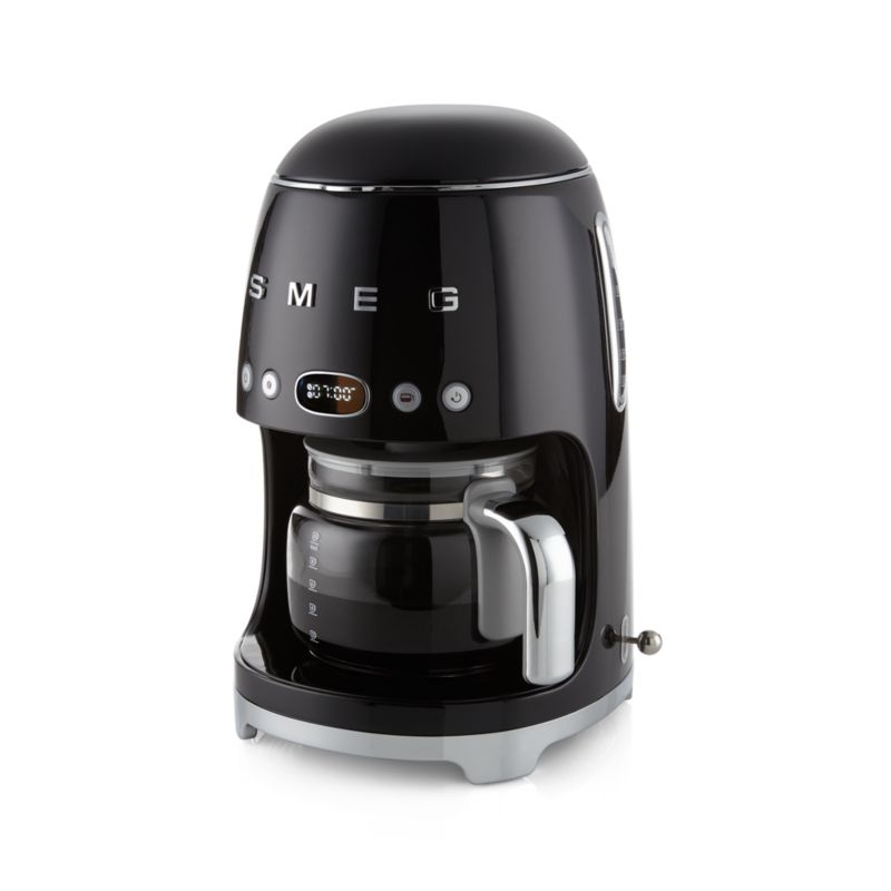 SMEG Black Retro Drip Coffee Maker