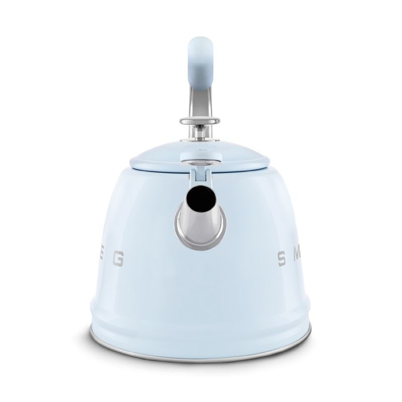 SMEG Pastel Blue Whistling Stovetop Kettle