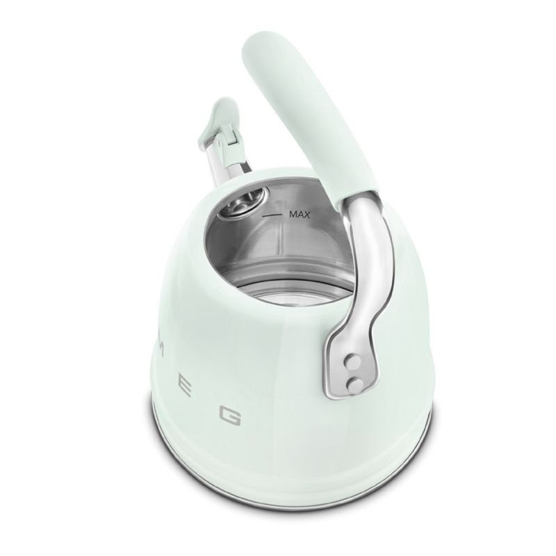 SMEG Pastel Green Whistling Stovetop Kettle