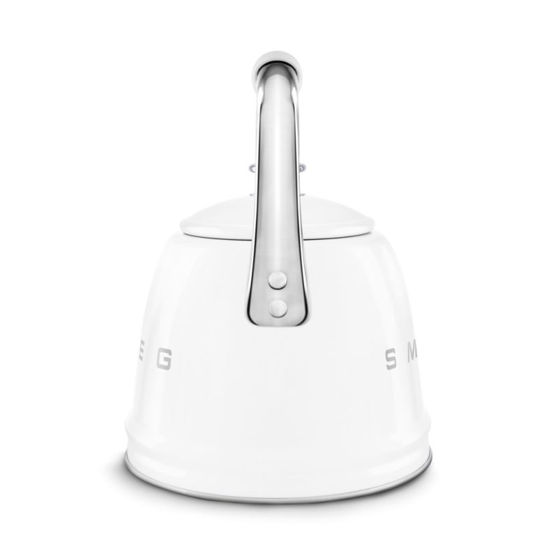 SMEG White Whistling Stovetop Kettle
