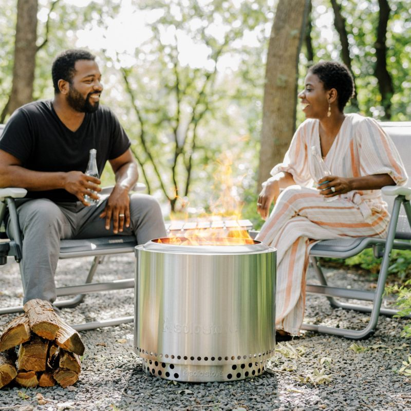 Solo Stove Bonfire Smokeless Outdoor Fire Pit with Stand 2.0