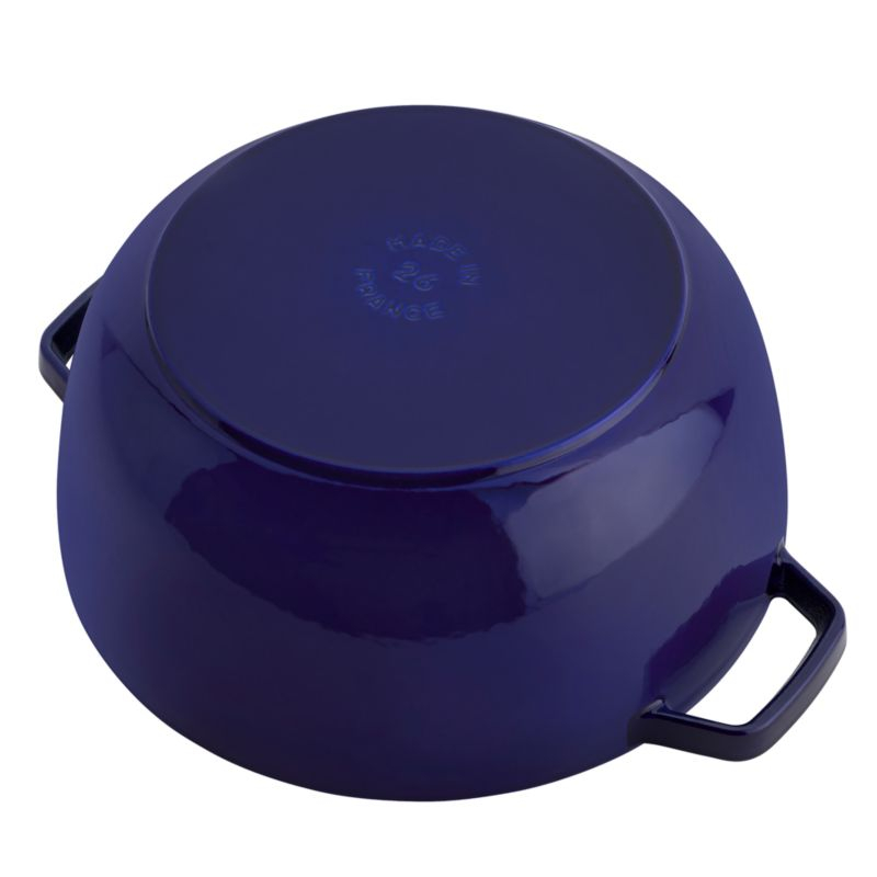 Staub ® Dark Blue Cast Iron 5-Qt. Essential French Oven