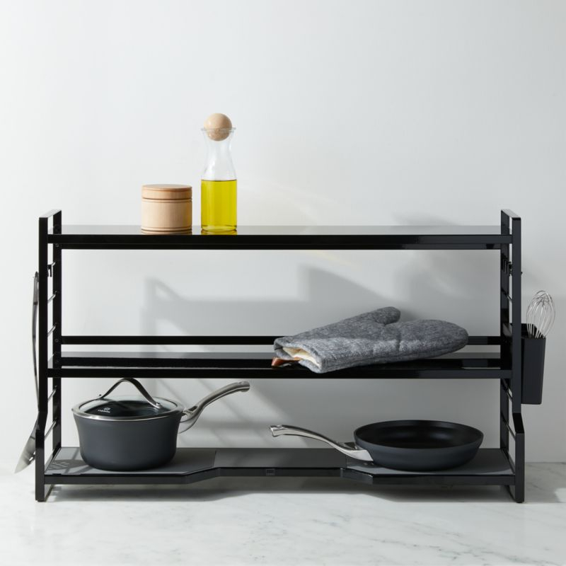 Yamazaki Tower Black Stove Rack