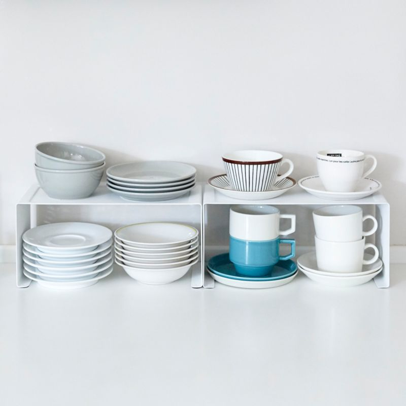 Yamazaki Tower Small White Kitchen Steel Rack