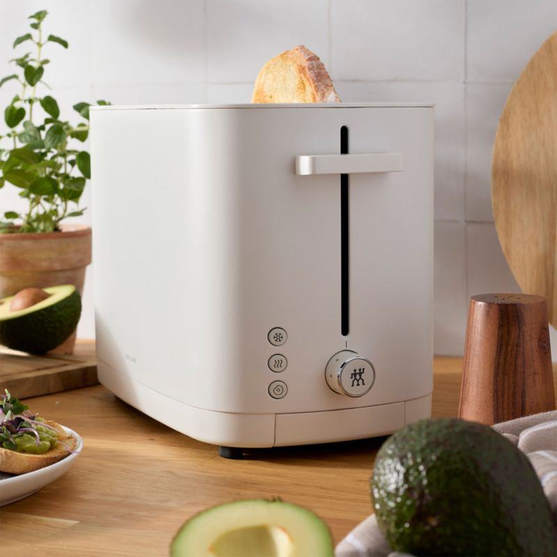 ZWILLING ® Enfinigy Matte White 2-Slice Toaster