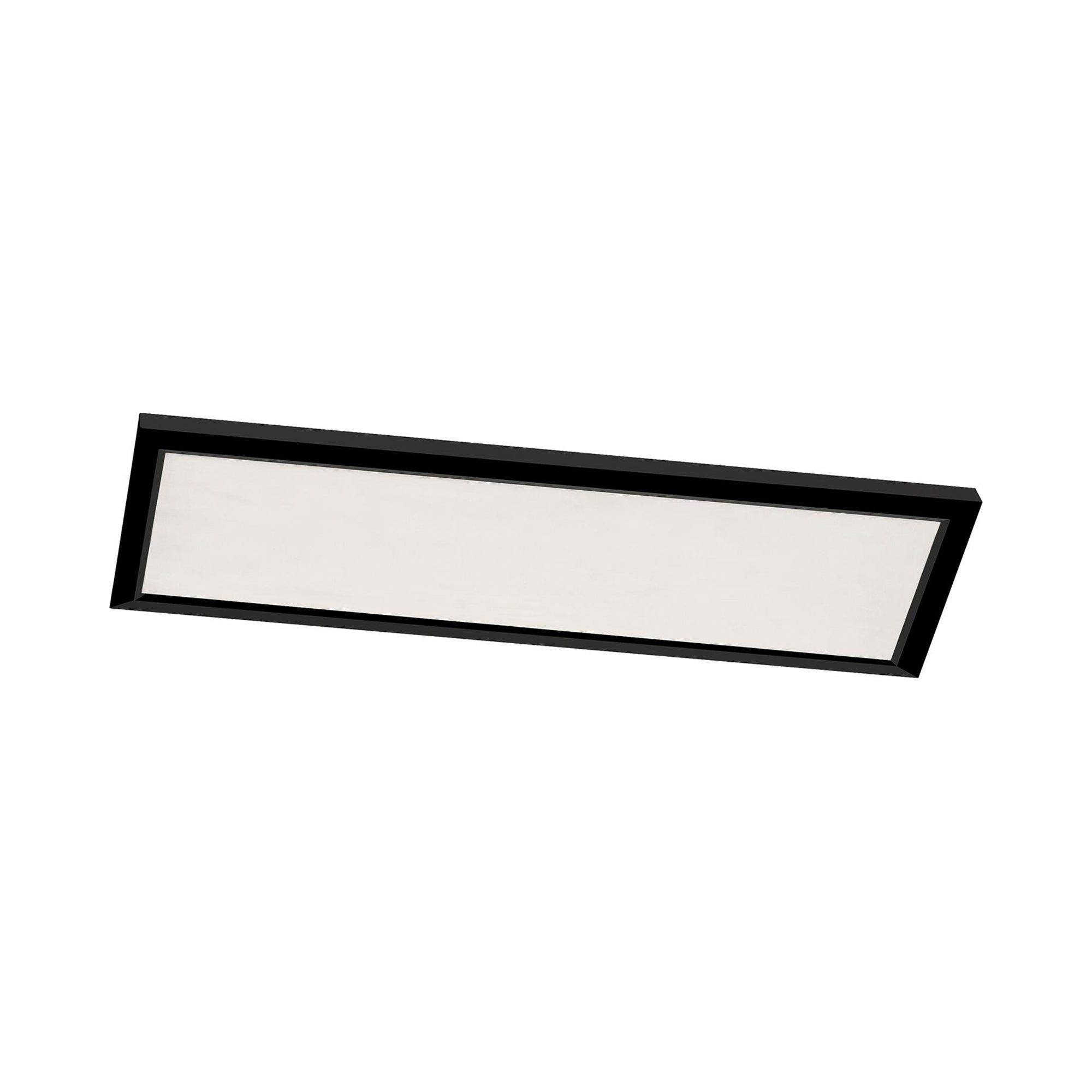 LGNL2412LAJD4BK-AFX-Lugano - 25W 1 LED Flush Mount In Modern Style-1 Inches Tall and 12 Inches Wide-Black Finish