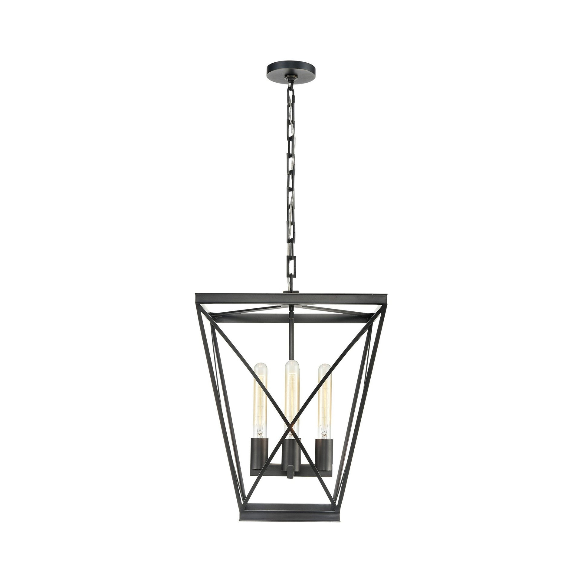 Lattice 4 - Light Lantern Geometric Chandelier