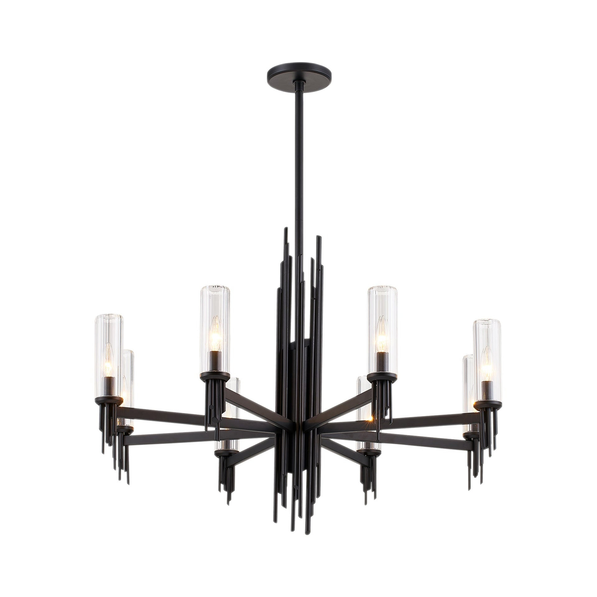Torres 8 - Light Modern Linear Chandelier
