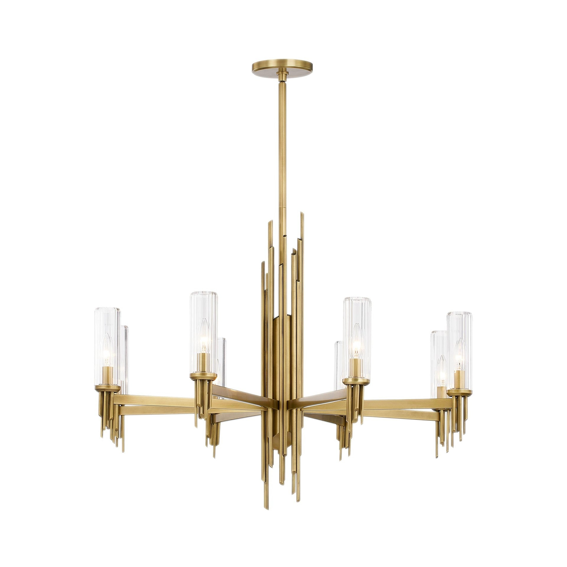Torres 8 - Light Modern Linear Chandelier