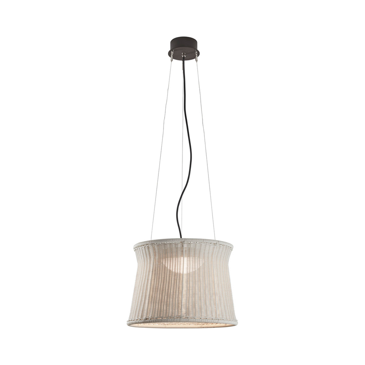 Syra 1 - Light Black LED Shaded Pendant