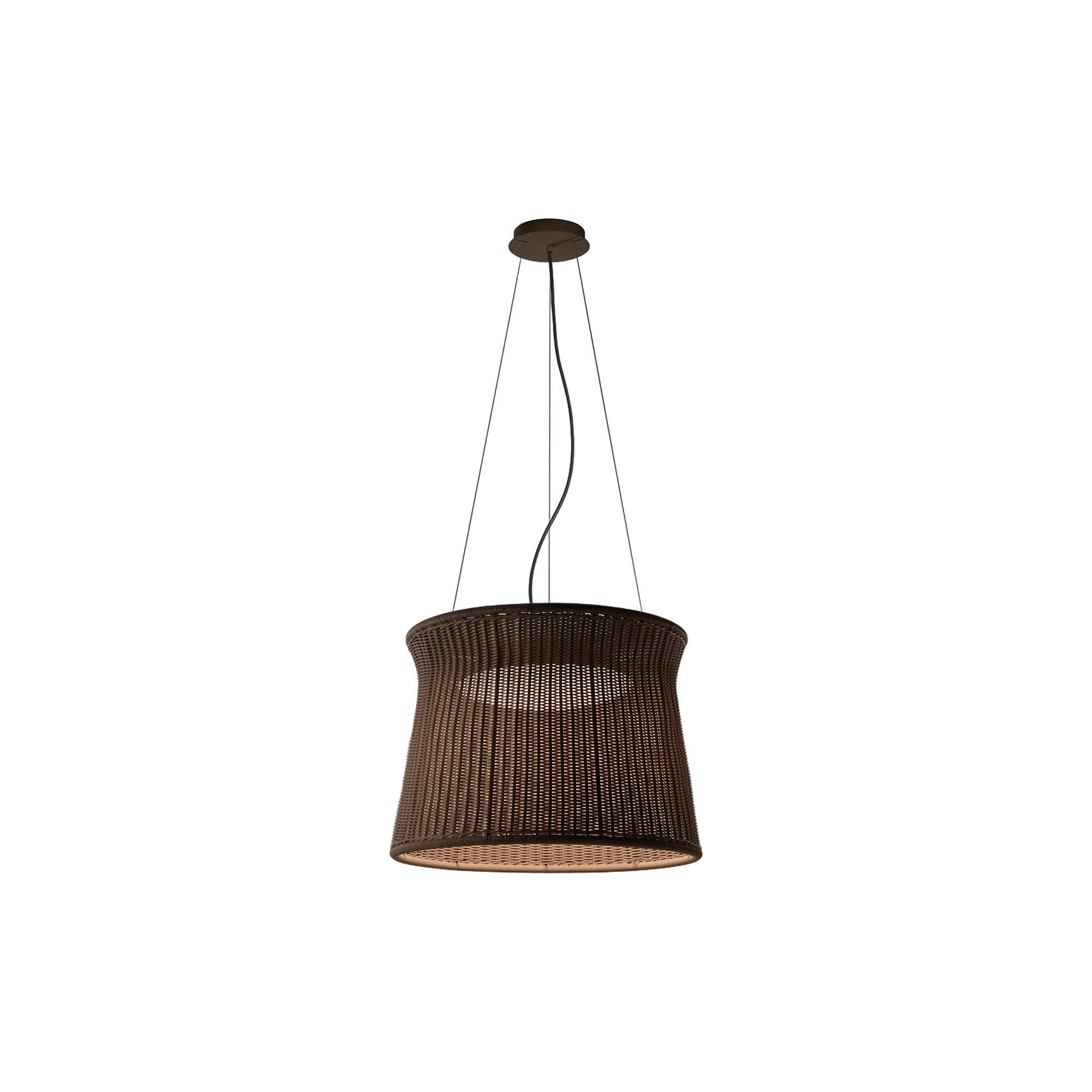 Syra 1 - Light Black LED Shaded Pendant