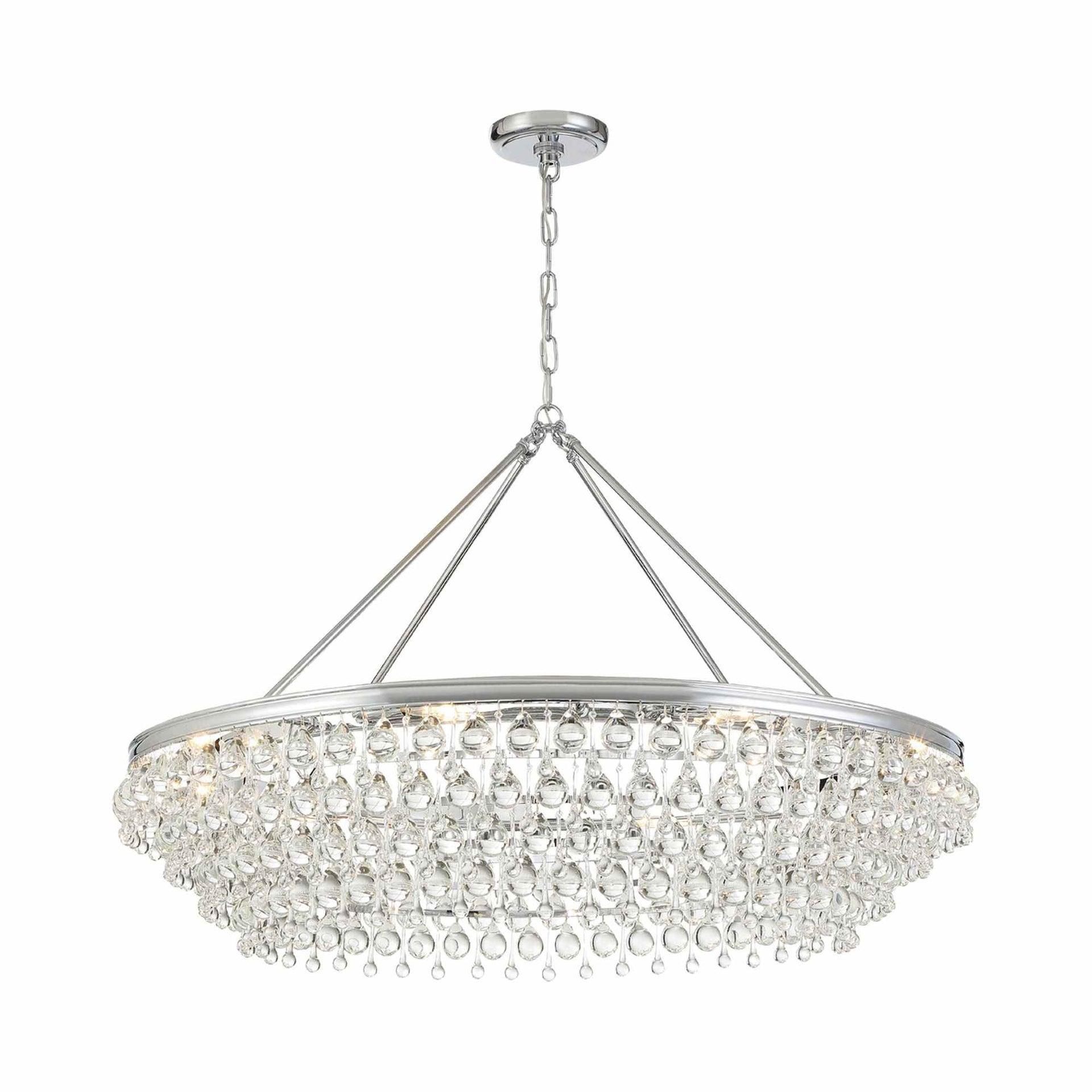 Crystorama Lighting - Eight Light Chandelier - Chandelier - Calypso - Eight