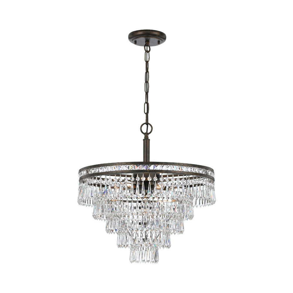 Crystorama Lighting - Seven Light Chandelier - Chandelier - Mercer - Seven Light