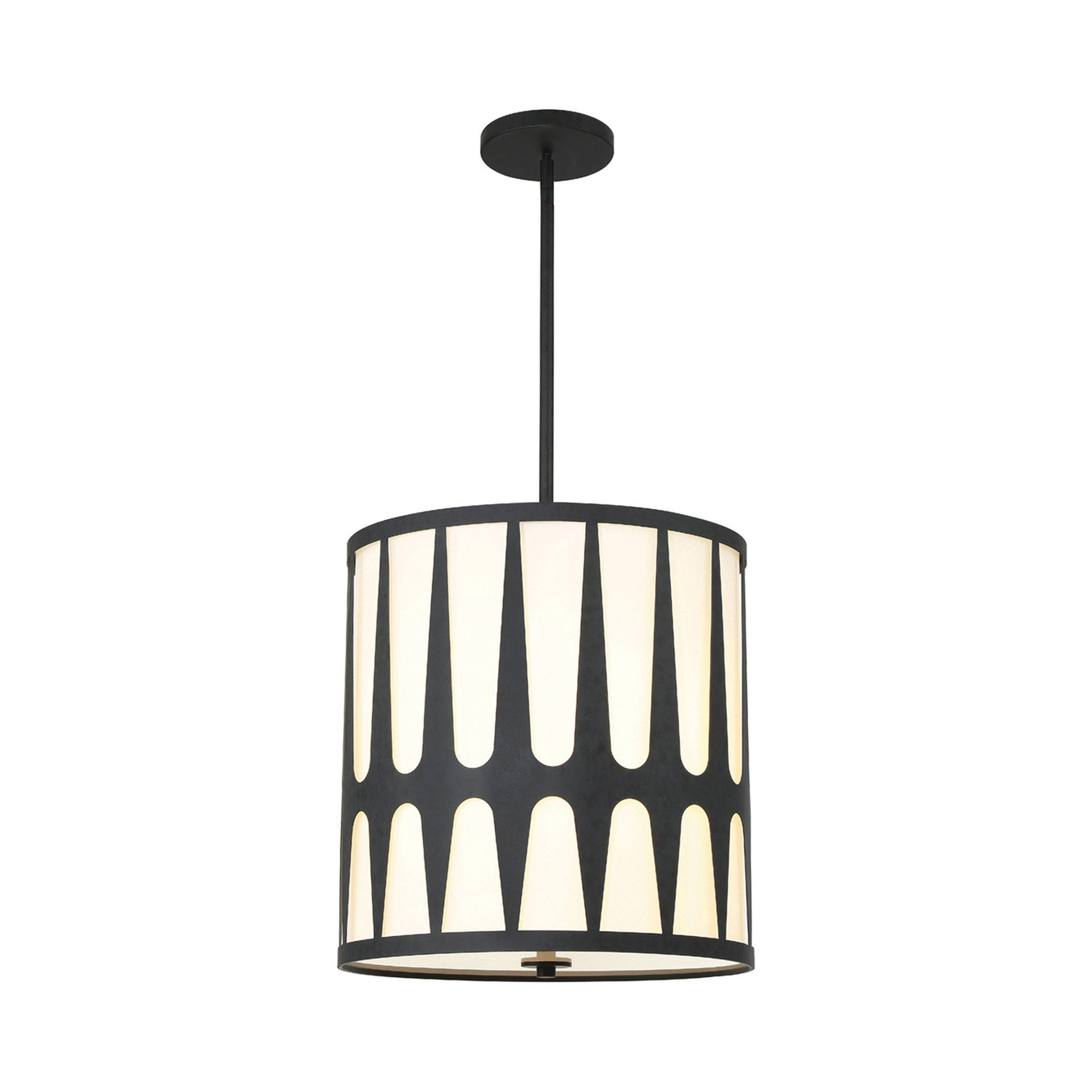 Crystorama Lighting - Royston - 4 Light Pendant In Modern and Contemporary