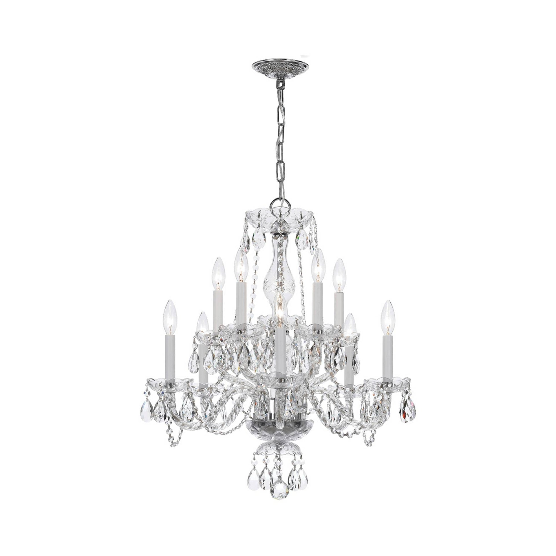Crystorama Lighting - Ten Light Chandelier - Chandelier - Crystal - Ten Light