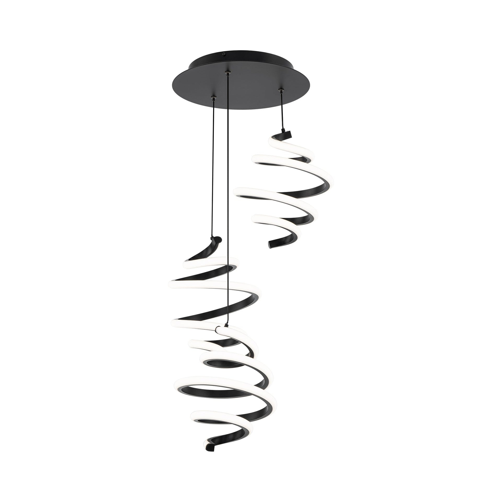 dweLED Whirl Round 3 - LED Light Pendant - 4-CCT