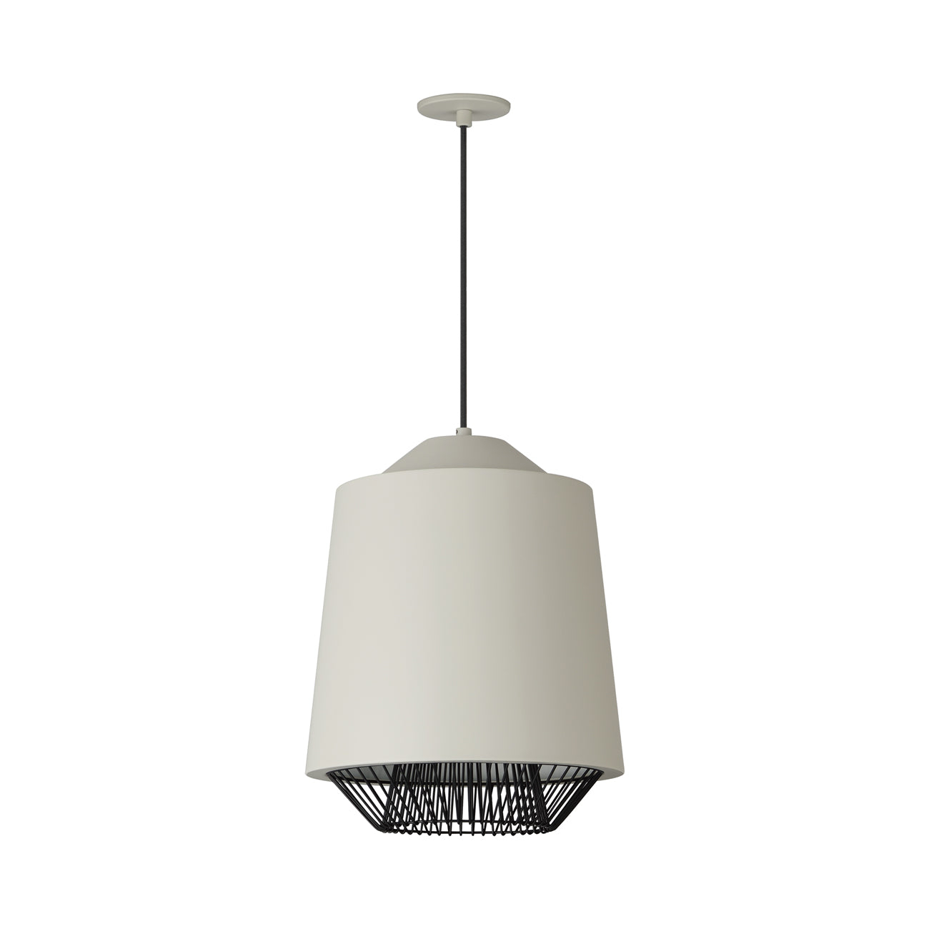 ET2 Lighting Phoenix 1 - Light Pendant in  Gray/Black