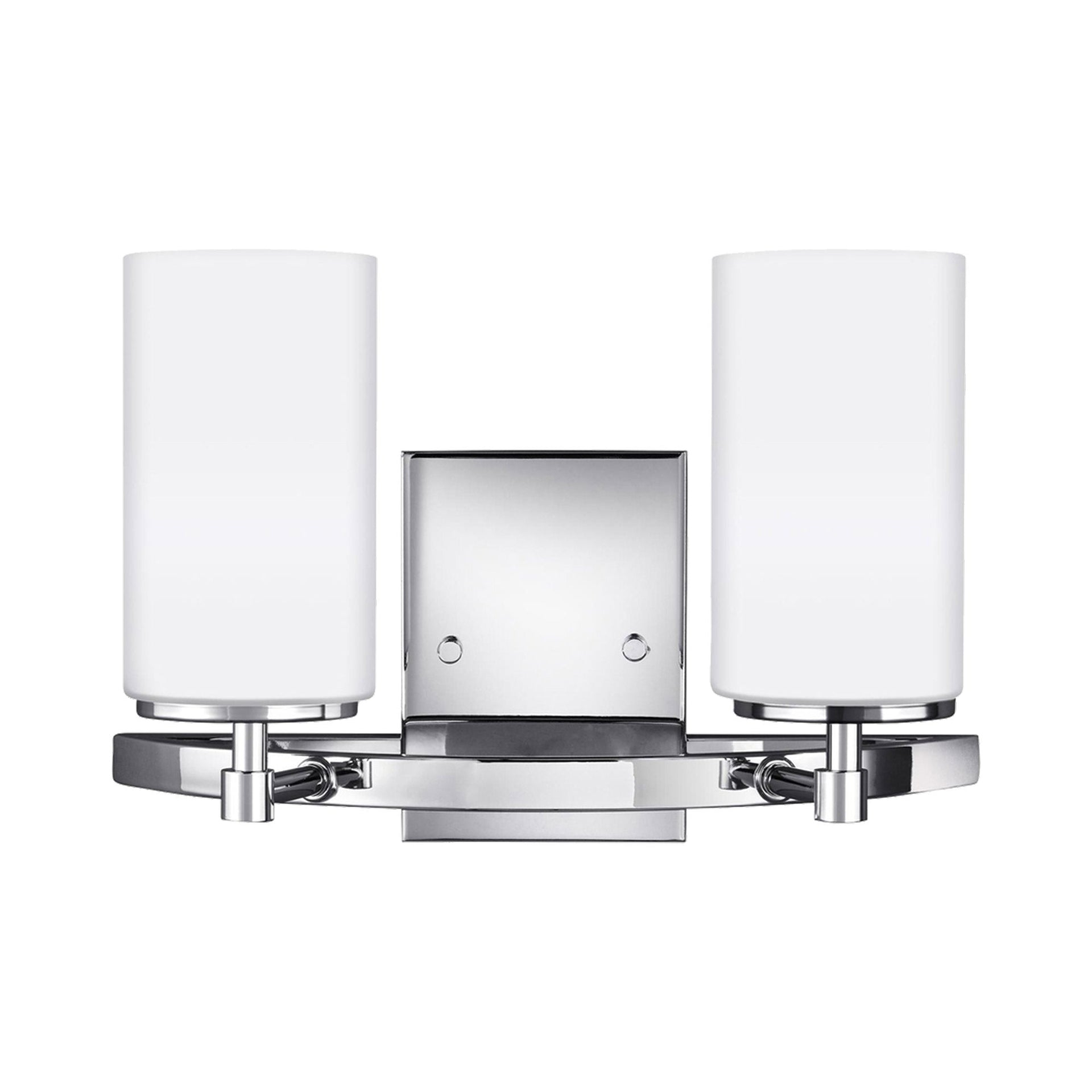 Sea Gull Lighting 4424602-05 Alturas Wall/Bath Vanity Style Fixture, Two - Light, Chrome