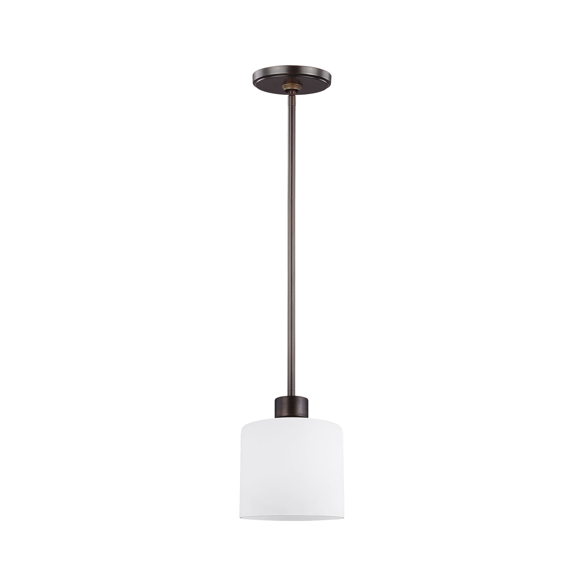 Canfield 1-Light Burnt Sienna Mini Pendant