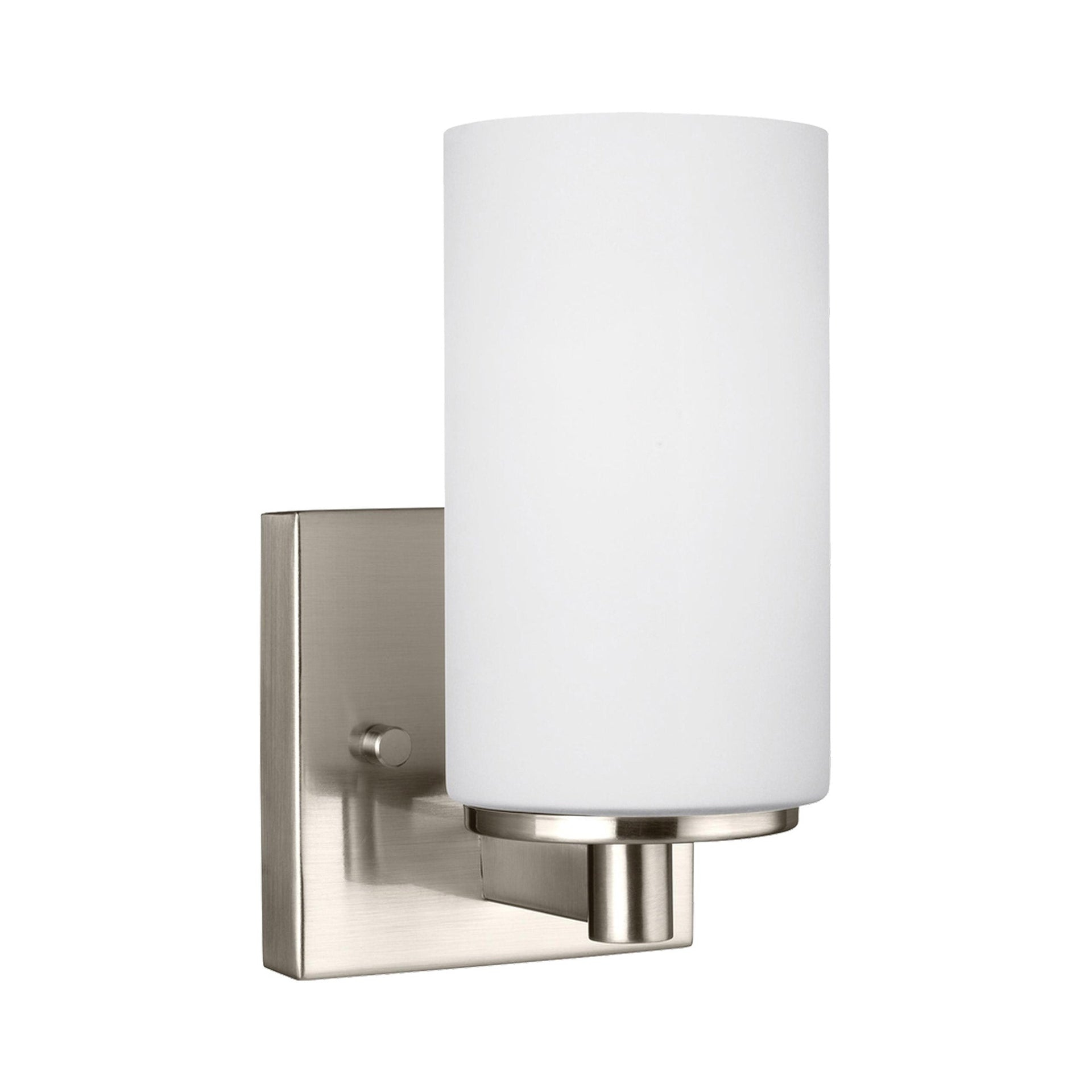 Generation Lighting Hettinger 4.5-in 1 -Light Brushed Nickel Transitional Vanity light
